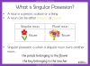 Apostrophes for Singular Possession - Years 3 and 4 Teaching Resources (slide 4/18)